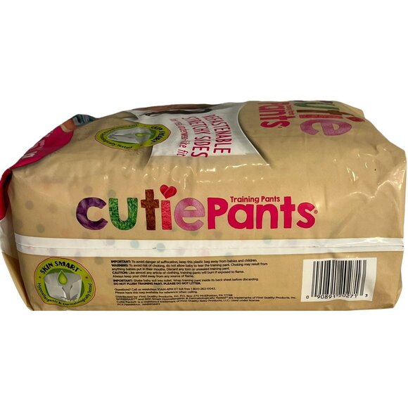 Cutie Pants Toddler Training Pants Size 4T to 5T 19 Ct Real Underwear-Like Fit R - Picture 5 of 5